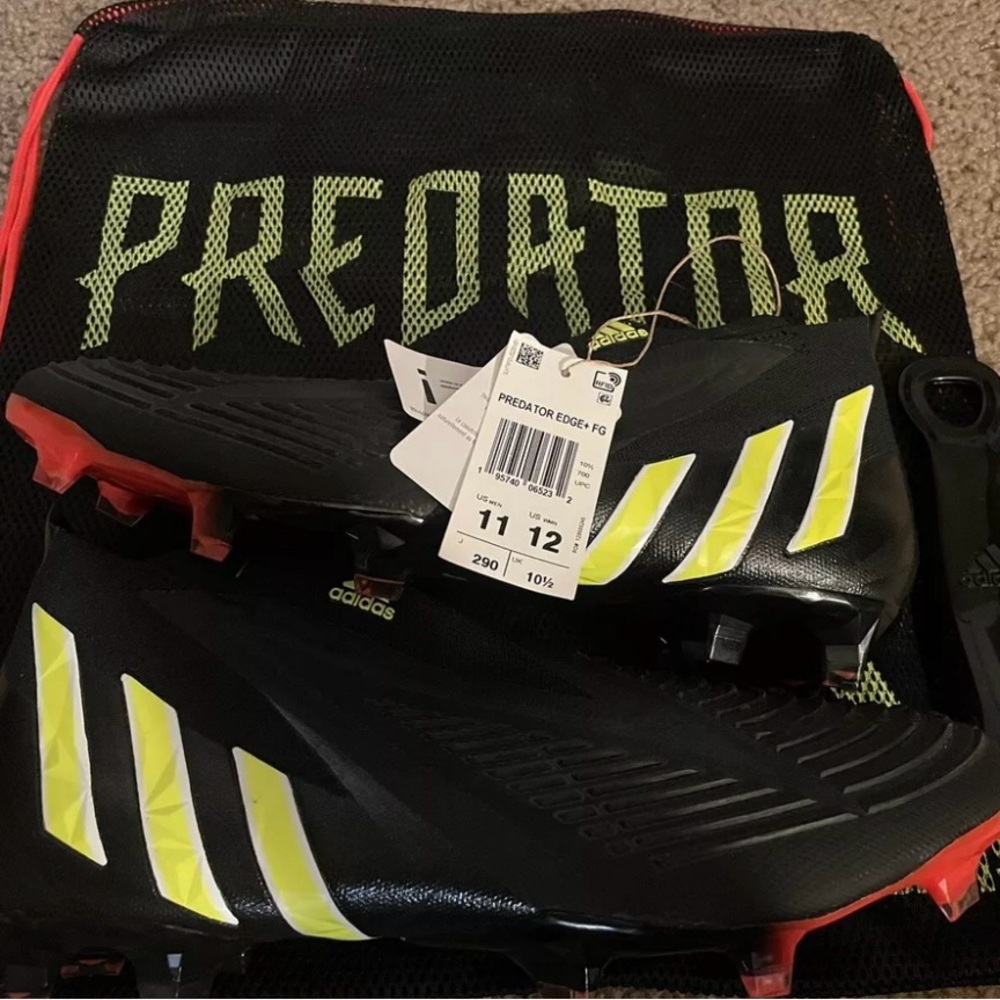 Adidas Predator Edge+ FG Men’s Sz 11